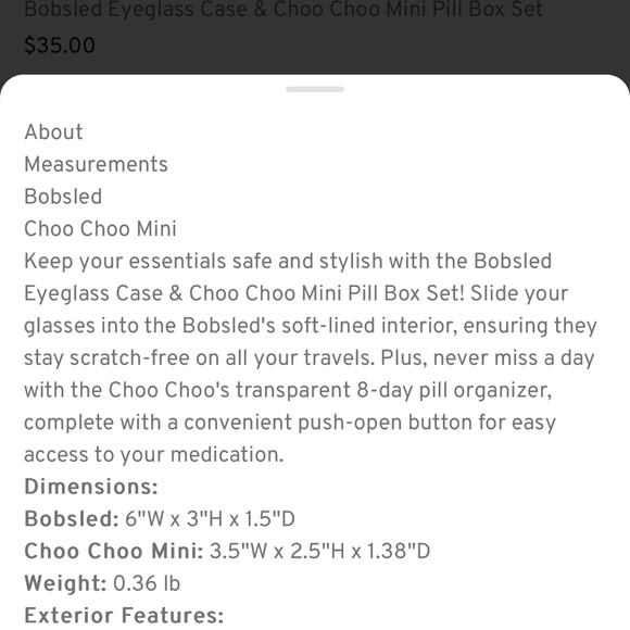 LUG~Bobsled and Choo Choo Mini~Bloom Black ~NEW without tags - Picture 5 of 8